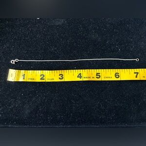 7” Delicate Sterling Silver 80 Snake Chain bracelet